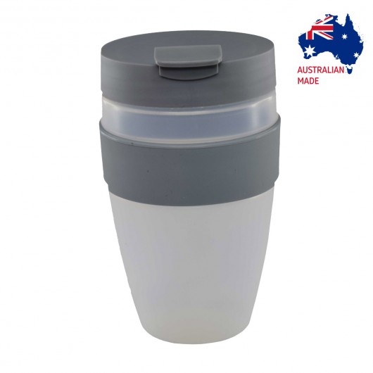 Clear Mi-Cups Grey